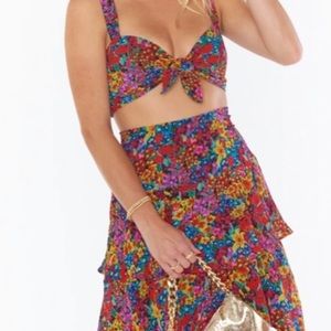 Show Me Your Mumu Katrina Swing Skirt Set Small